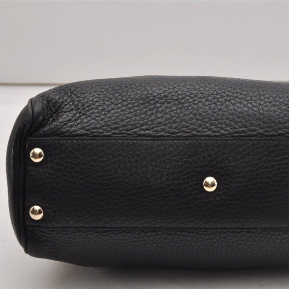 Gucci Bamboo Shopper Leather Tote with crossbody - Picture 16 of 16